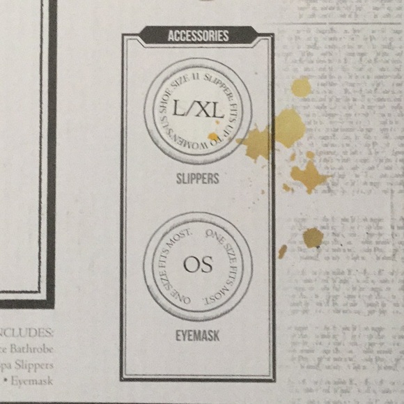 Hogwarts Spa Robe Set NIB🧙🏻‍♀️🧙🏻‍♂️ - Picture 5 of 7